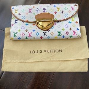 Louis vuitton multicolored monogrammed wallet
